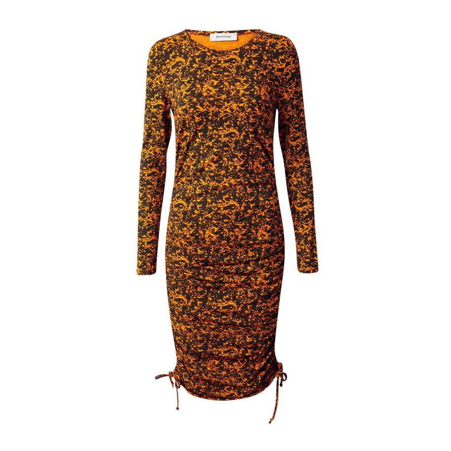 Modström modström Jurk Curtis oranje / zwart -