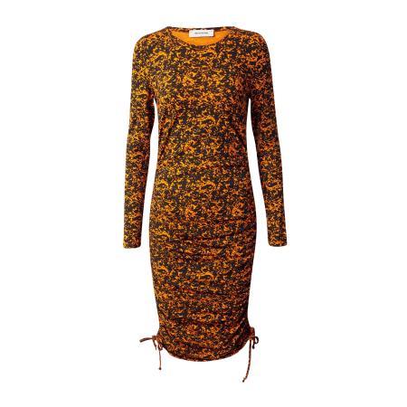 modström Jurk Curtis oranje / zwart