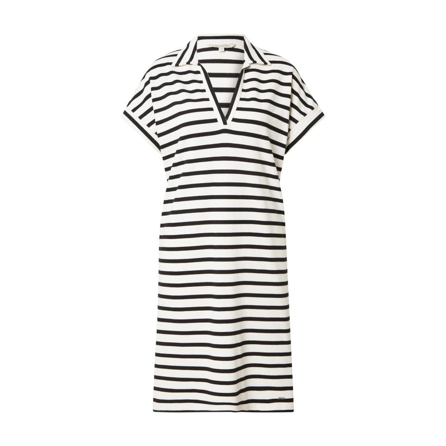 Herrlicher Herrlicher Jurk Venetia zwart / wit -