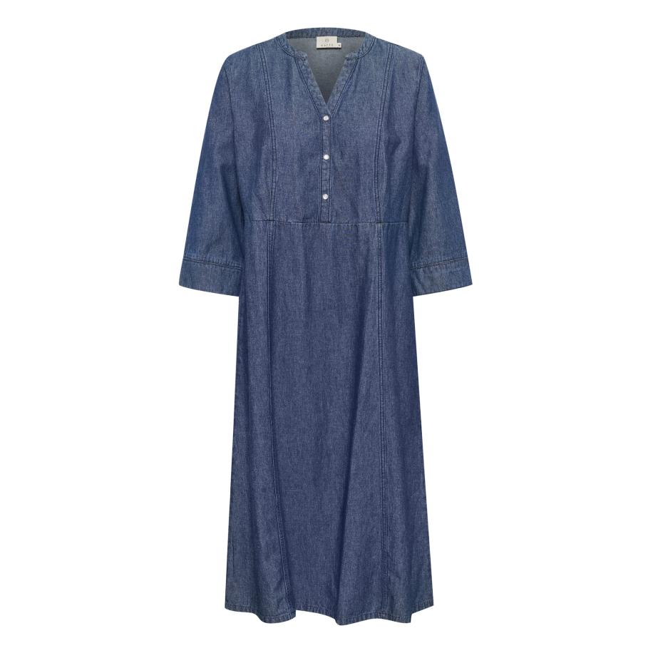 Kaffe Jurk Alice blauw denim Blauw