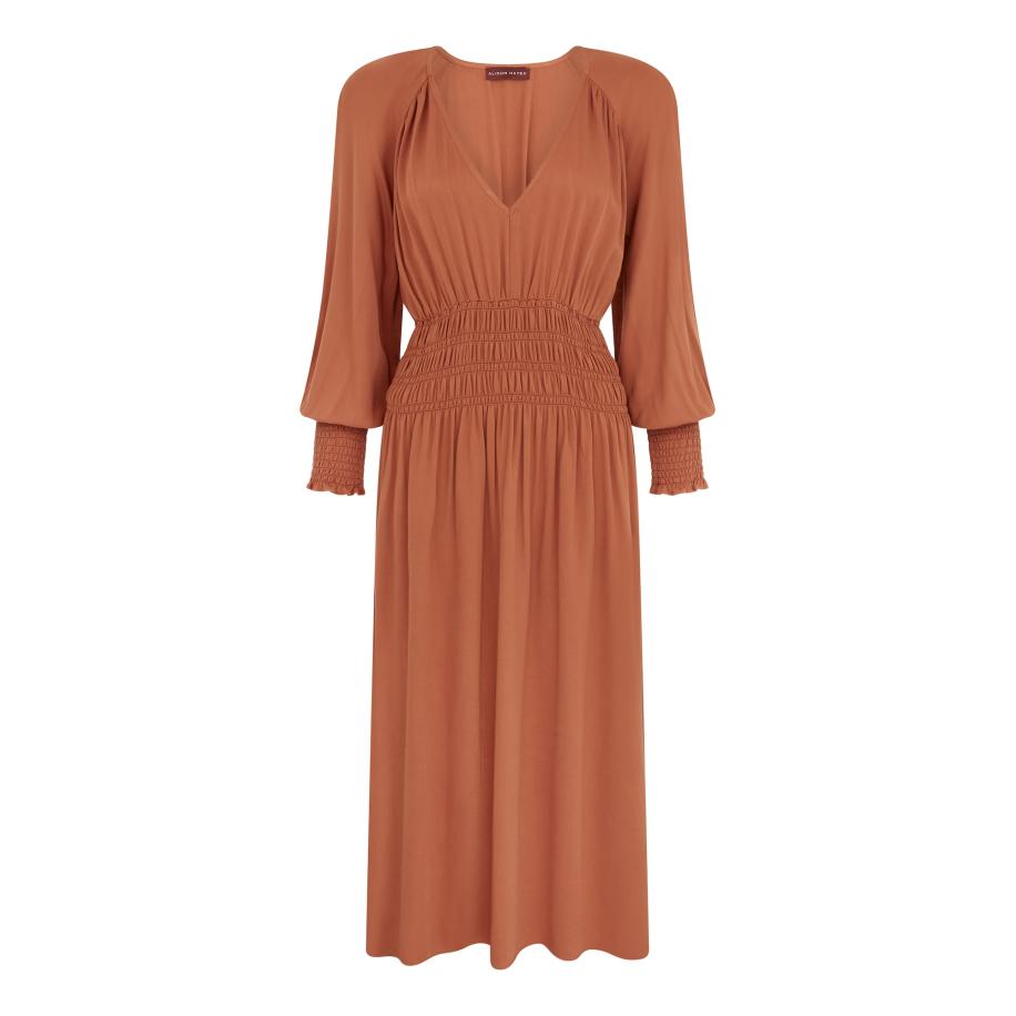 Aligne Aligne Jurk Etta pastelrood -