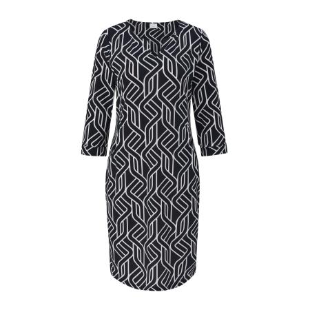 s.Oliver BLACK LABEL Jurk navy / wit