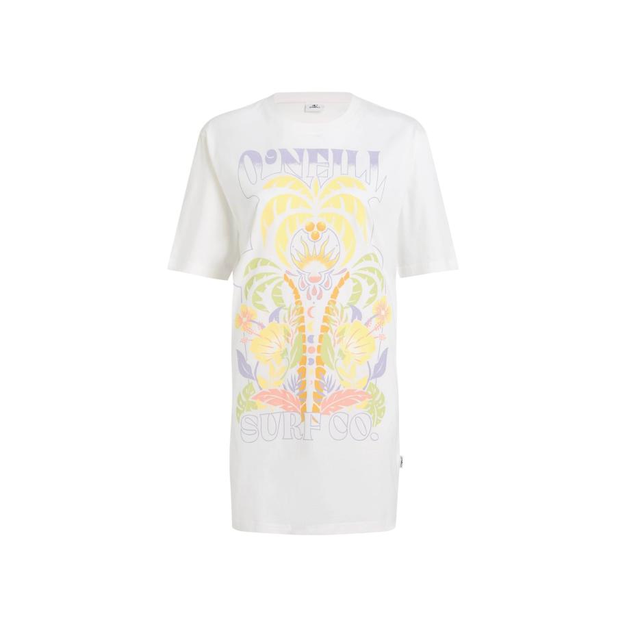 O'Neill ONEILL Jurk gemengde kleuren / wit -