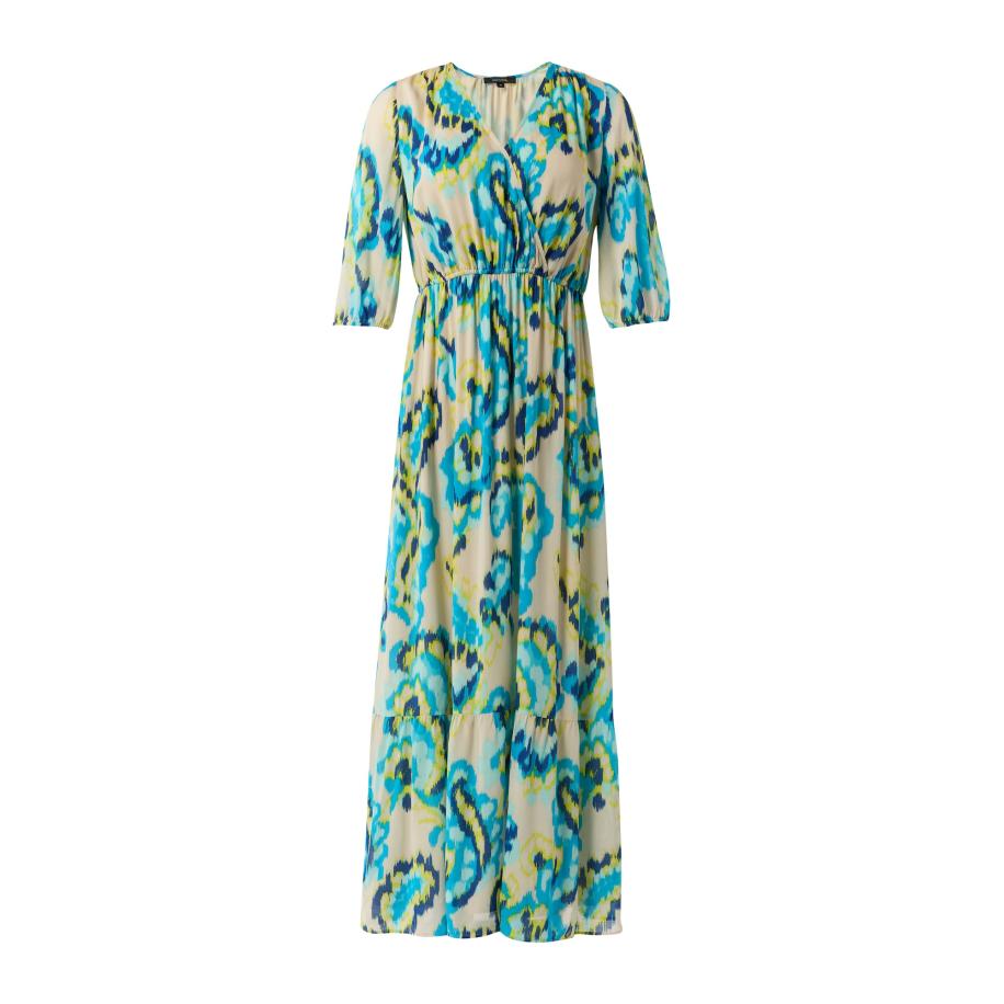 Comma COMMA Jurk gemengde kleuren -