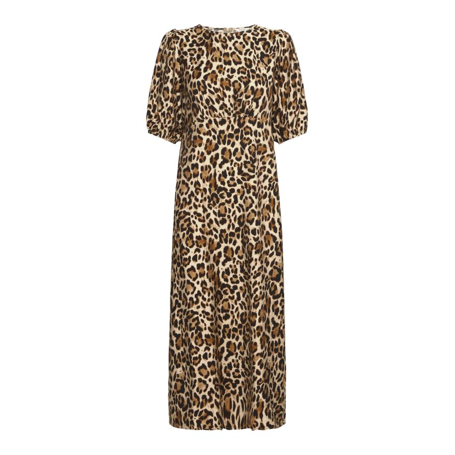 b.young b.young Jurk BYIHAMMA beige / donkerbeige / zwart -