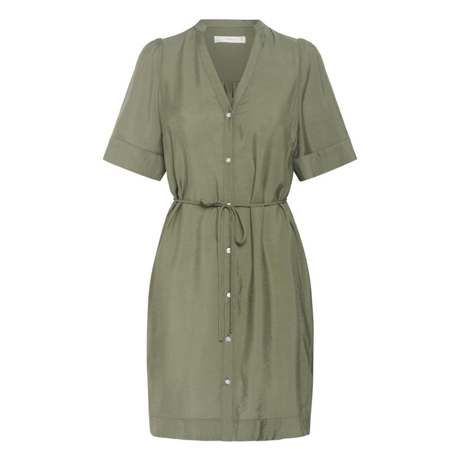 InWear InWear Jurk Killo olijfgroen -