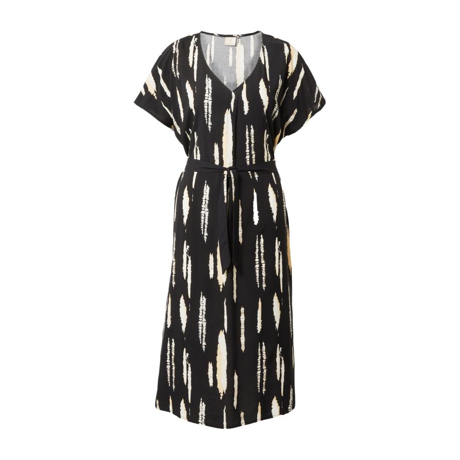 Peppercorn Peppercorn Jurk sand / zwart / wit -