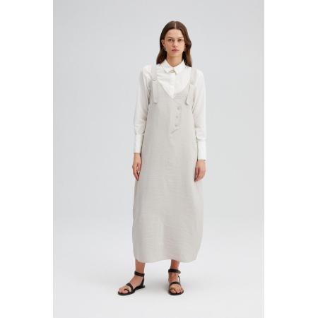 Touche Prive Touche Prive Jurk taupe