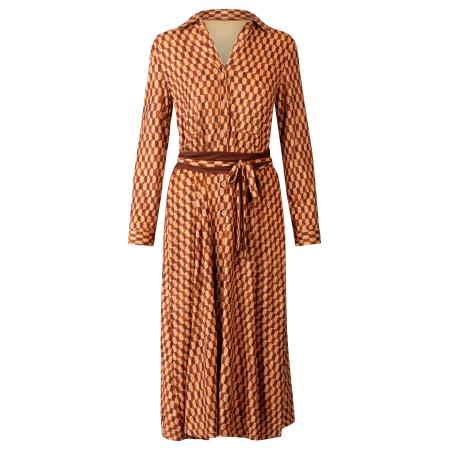 Kraimod Kraimod Blousejurk bruin