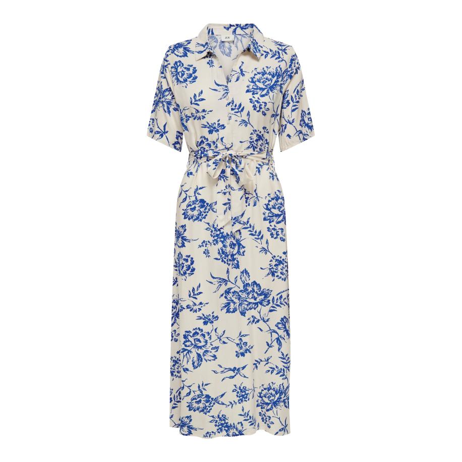 JDY JDY Blousejurk JDYStarr royal blue/koningsblauw / wit -