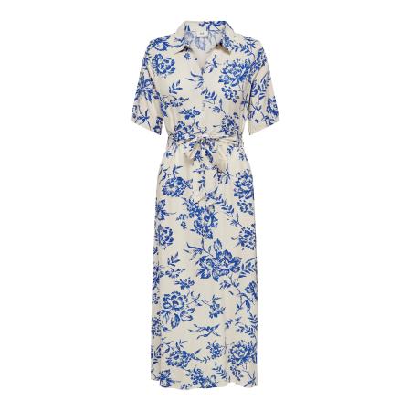 JDY JDY Blousejurk JDYStarr royal blue/koningsblauw / wit