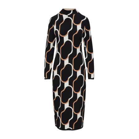 s.Oliver BLACK LABEL Jurk pueblo / zwart / wit