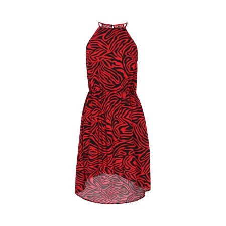 myMo ROCKS Zomerjurk rood / zwart