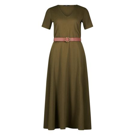 Zero zero Jurk olijfgroen