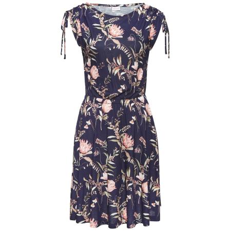 VIVANCE VIVANCE Zomerjurk marine / olijfgroen / rosa