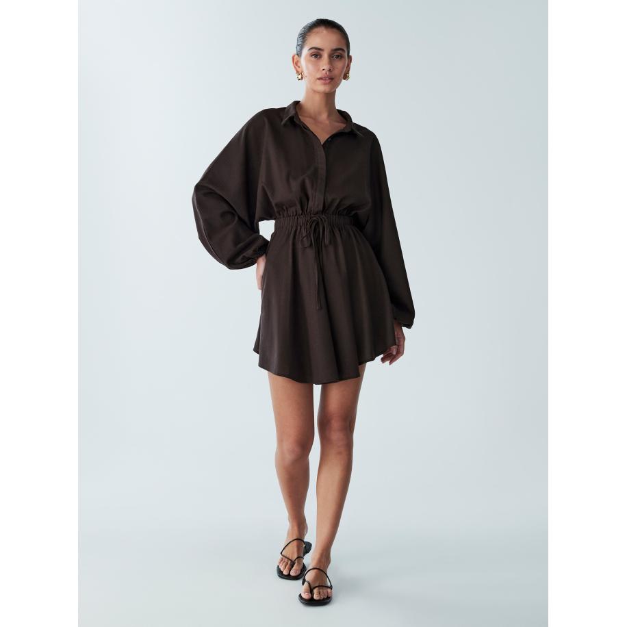 St MRLO Blousejurk SHAUNA bruin Bruin