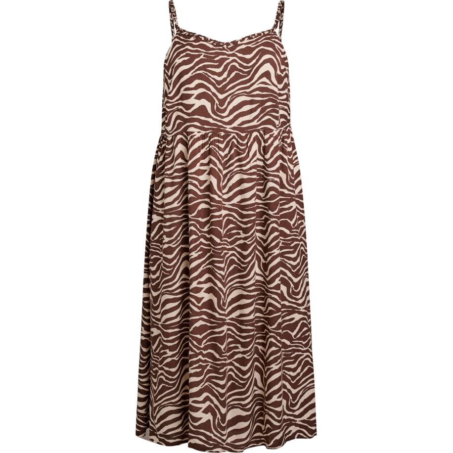 Zizzi Zizzi Jurk beige -