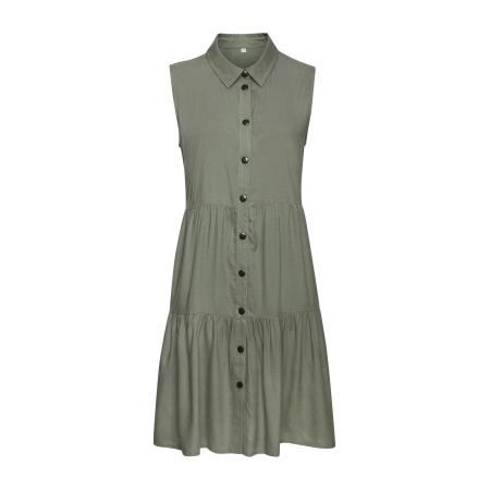 VIVANCE VIVANCE Zomerjurk kaki