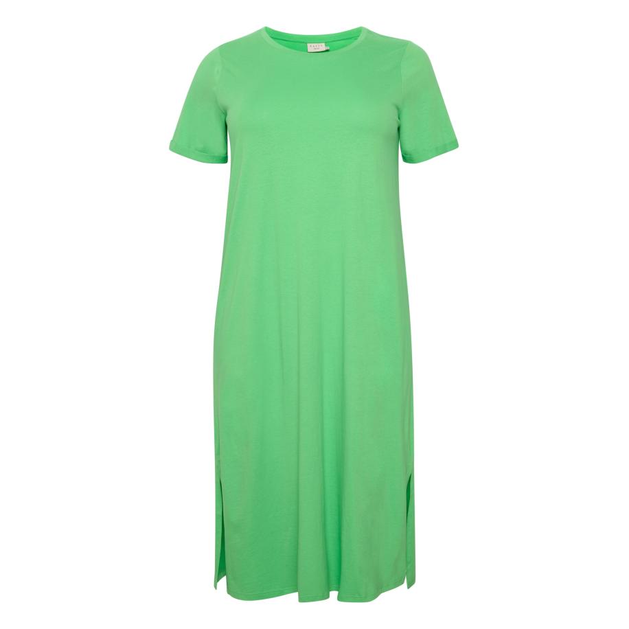 KAFFE CURVE Jurk Caline lichtgroen Groen