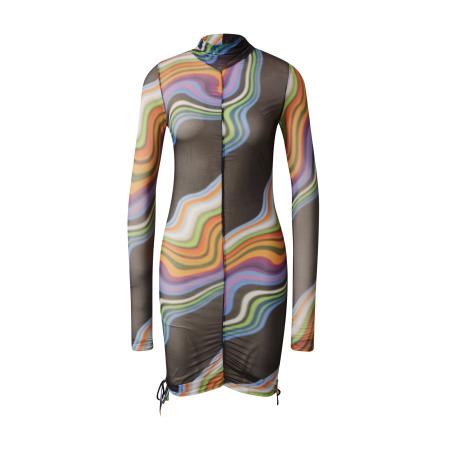 Oval Square Oval Square Jurk Sassy blauw / lila / oranje / zwart