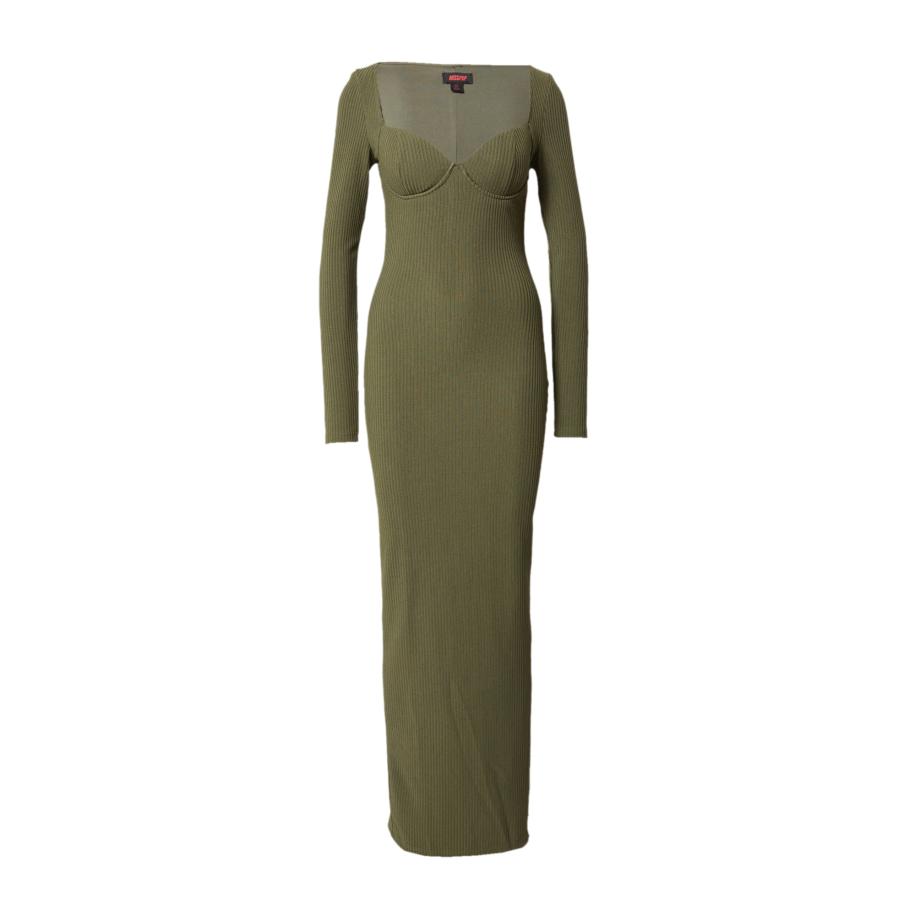 Misspap Misspap Jurk kaki -