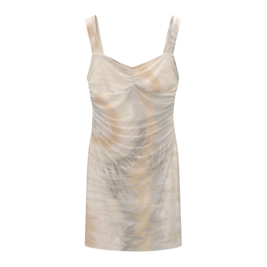 Pull&Bear Pull&Bear Zomerjurk beige / sand / hemelsblauw / aardetinten -