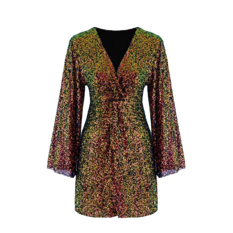 No Matter What No Matter What Cocktailjurk geel / kiwi / roestrood / zwart -