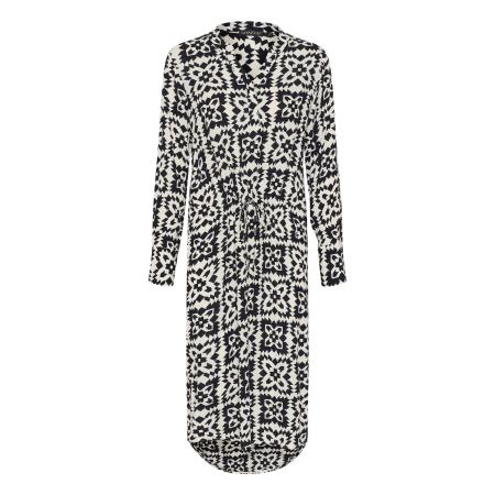 Soaked in Luxury SOAKED IN LUXURY Blousejurk Zaya zwart / wit