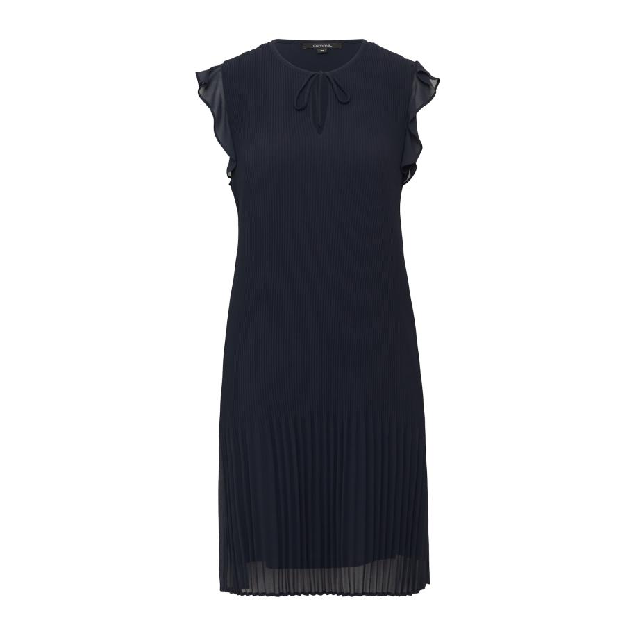 Comma COMMA Jurk navy -