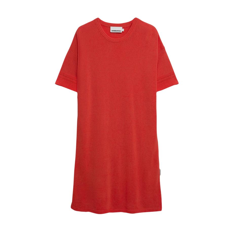Armedangels ARMEDANGELS Gebreide jurk koraal -
