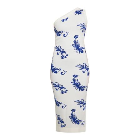 ebeeza ebeeza Jurk blauw / wit