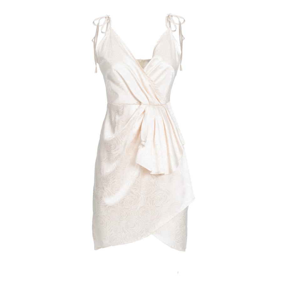 Influencer Jurk beige Bruin