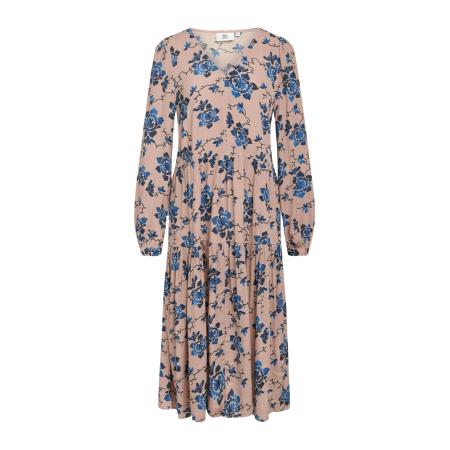 Noa Noa Jurk Ellen blauw / rosa