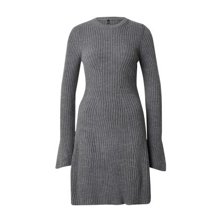 Trendyol Trendyol Gebreide jurk donkergrijs