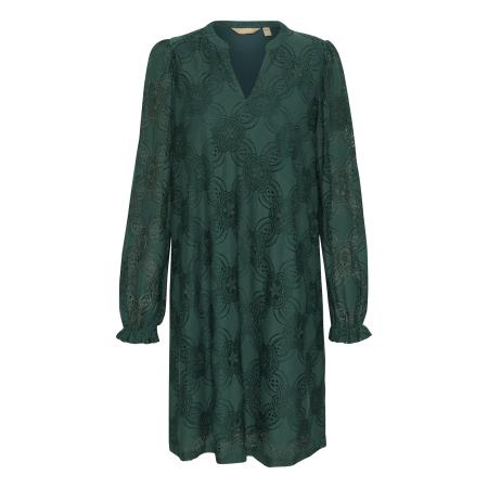 Culture CULTURE Jurk Olu donkergroen