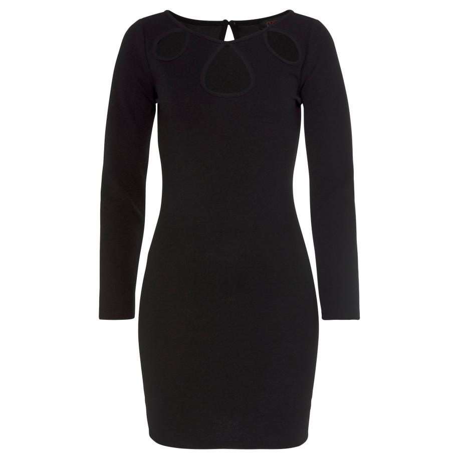 Lascana LASCANA Kokerjurk zwart -