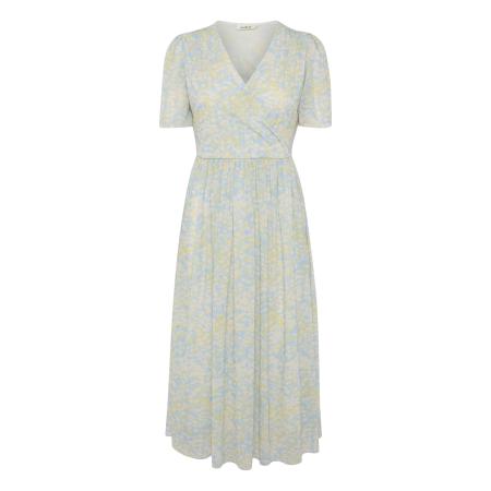 Soaked in Luxury SOAKED IN LUXURY Jurk Amela beige / smoky blue / geel