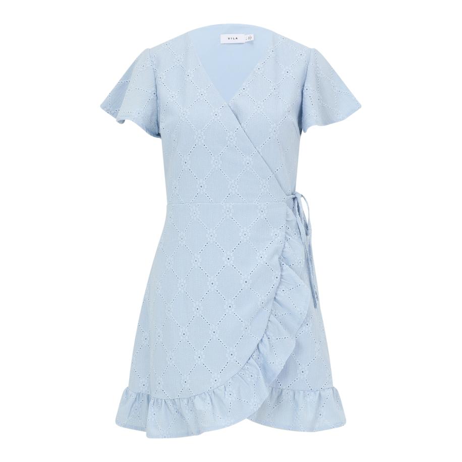 Vila Vila Petite Jurk VIDELEA lichtblauw -