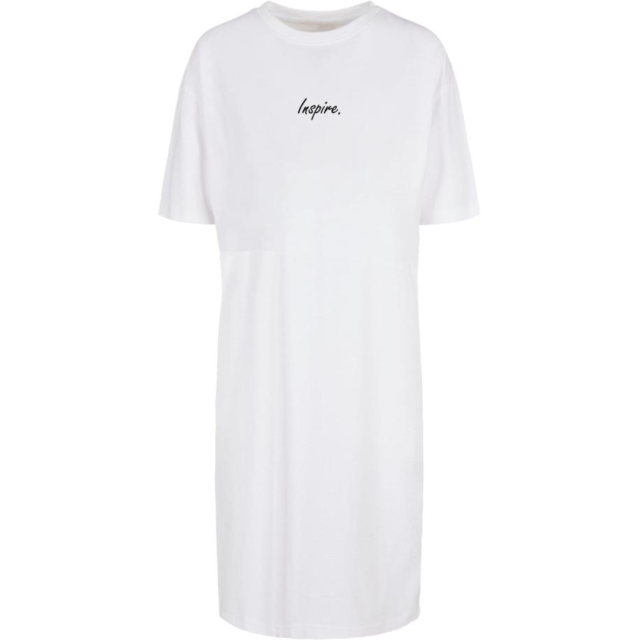 Merchcode Merchcode Jurk Inspire zwart / wit -