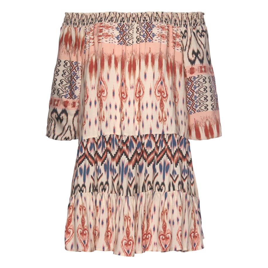 Buffalo BUFFALO Jurk crème / gemengde kleuren -