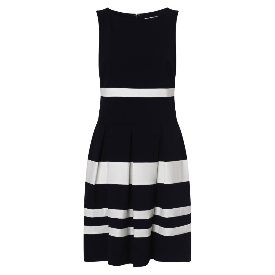 Marie Lund Marie Lund Jurk marine / wit -