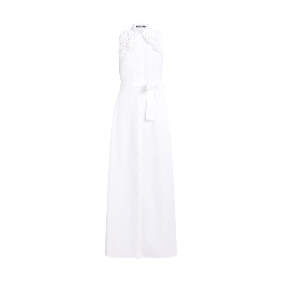 Karl Lagerfeld Karl Lagerfeld Jurk wit -