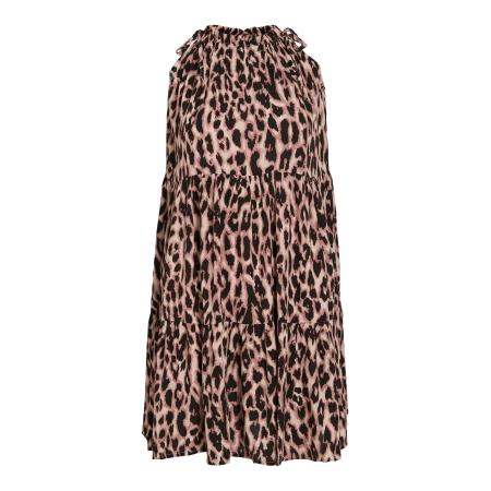 Vila VILA Zomerjurk VIMesa bruin / brokaat / rosa