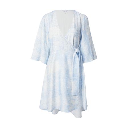 Mbym mbym Jurk Melik lichtblauw / wit