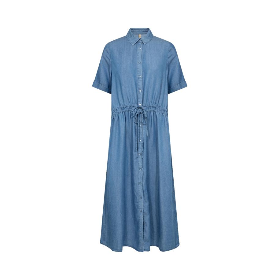 Soyaconcept Soyaconcept Blousejurk LIV 57 blauw denim -