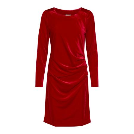 Kaffe Kaffe Jurk KA Kelly rood