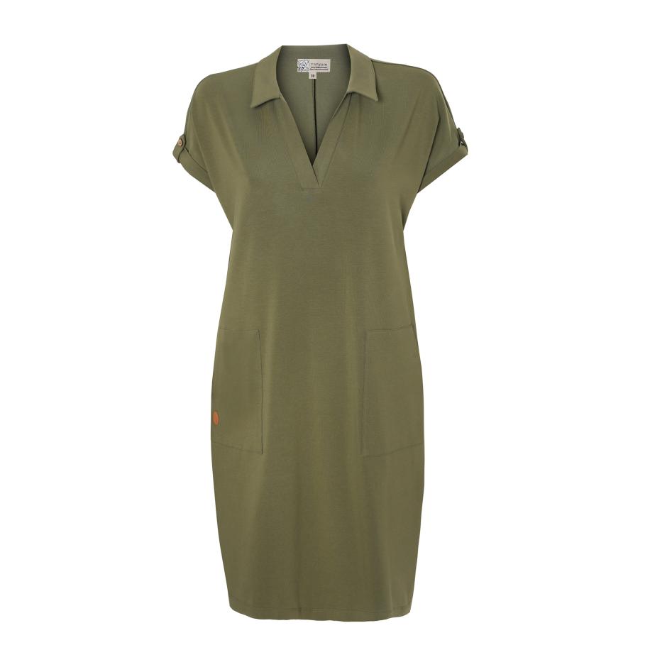 TATUUM TATUUM Jurk kaki -