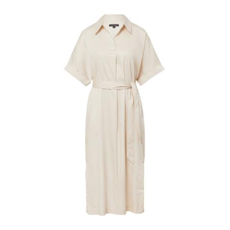 Comma COMMA Jurk crème