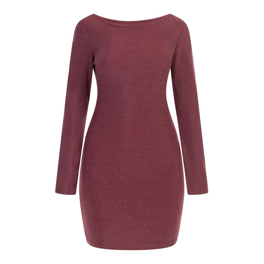 MyMo At Night myMo at night Jurk donkerrood -