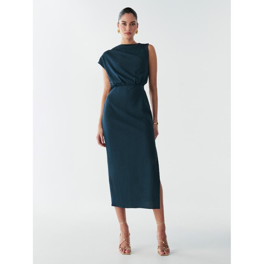 BWLDR BWLDR Jurk Alias donkergroen -